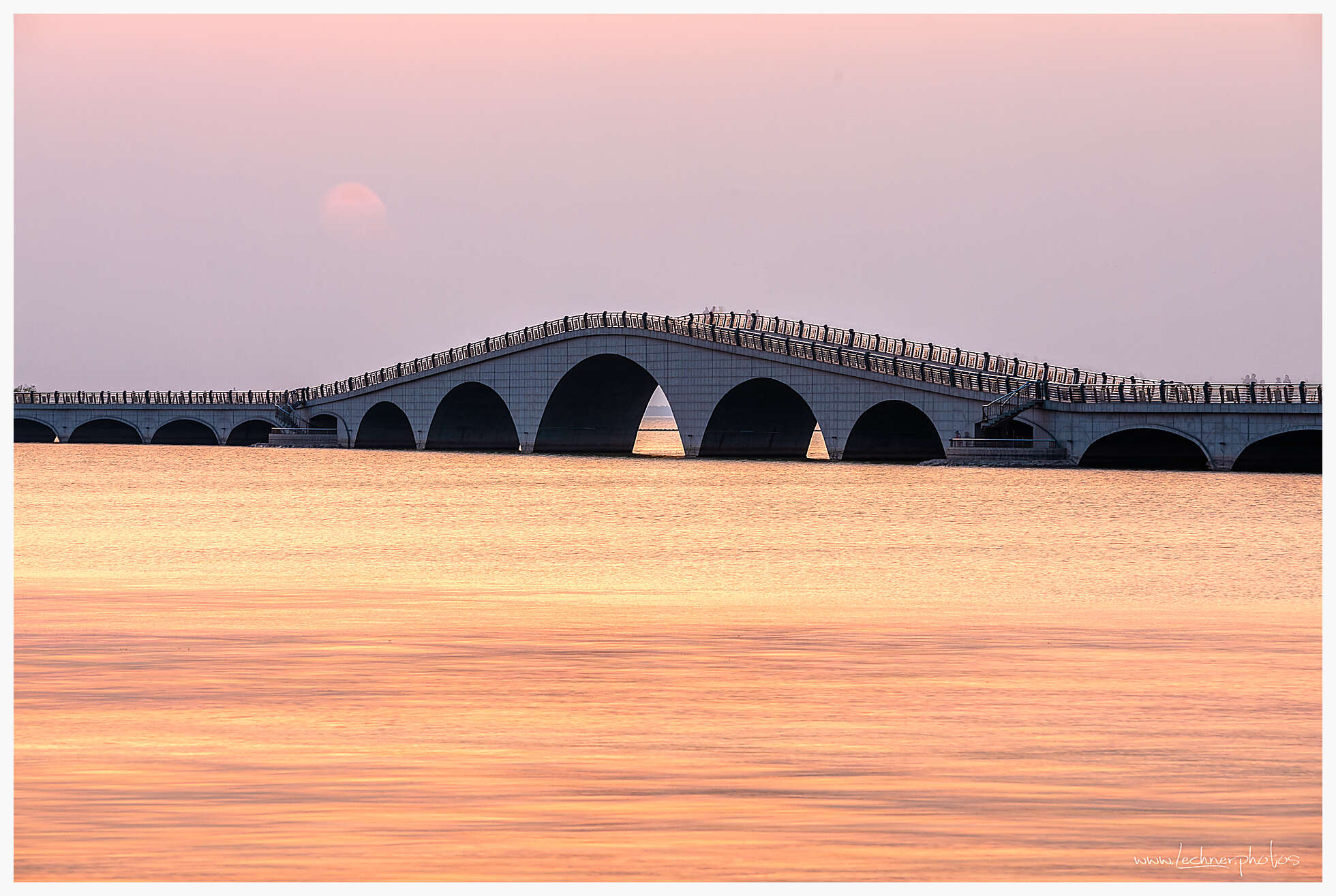 Bridge at Dianshan Lake