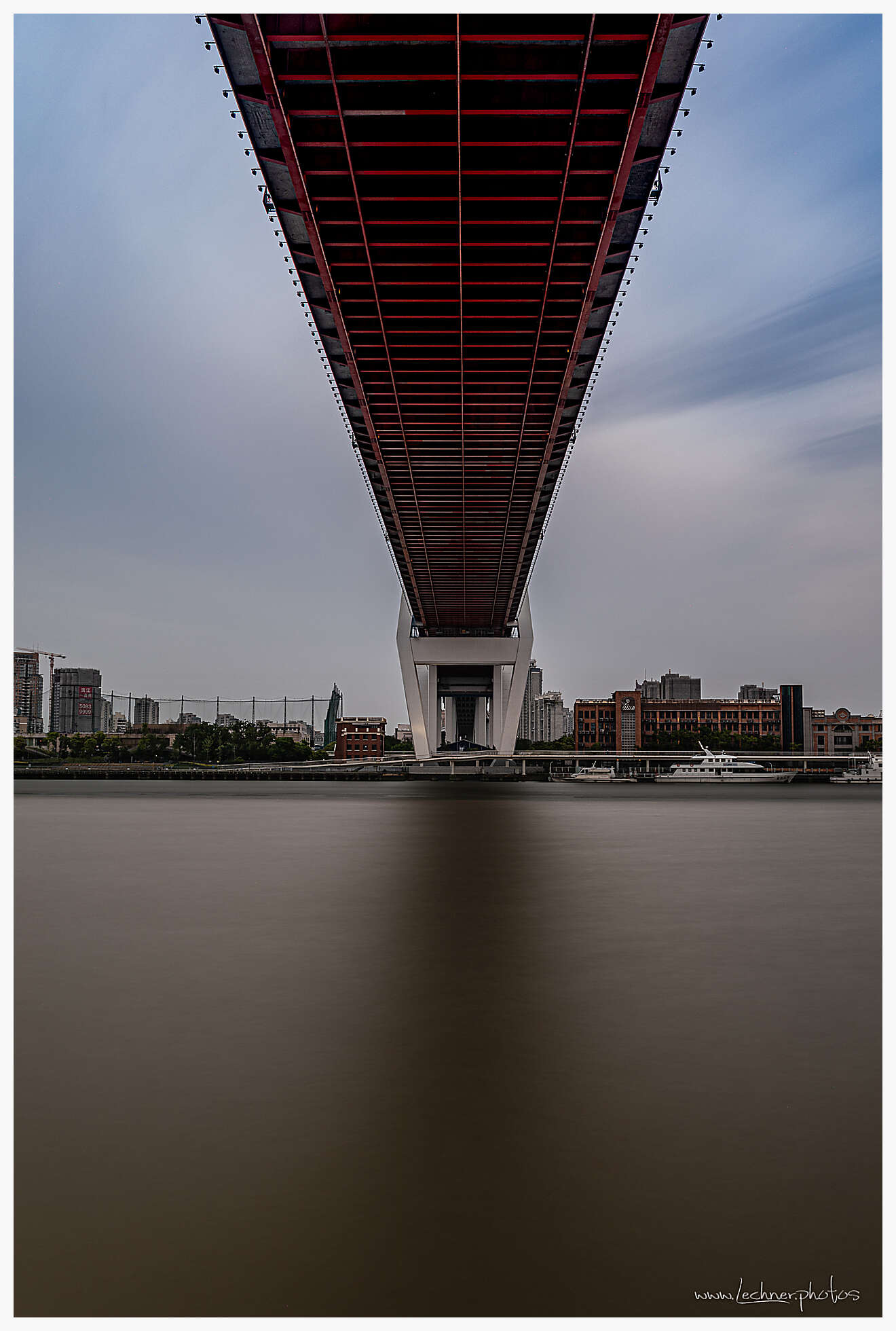 Underneath Nanpu Bridge