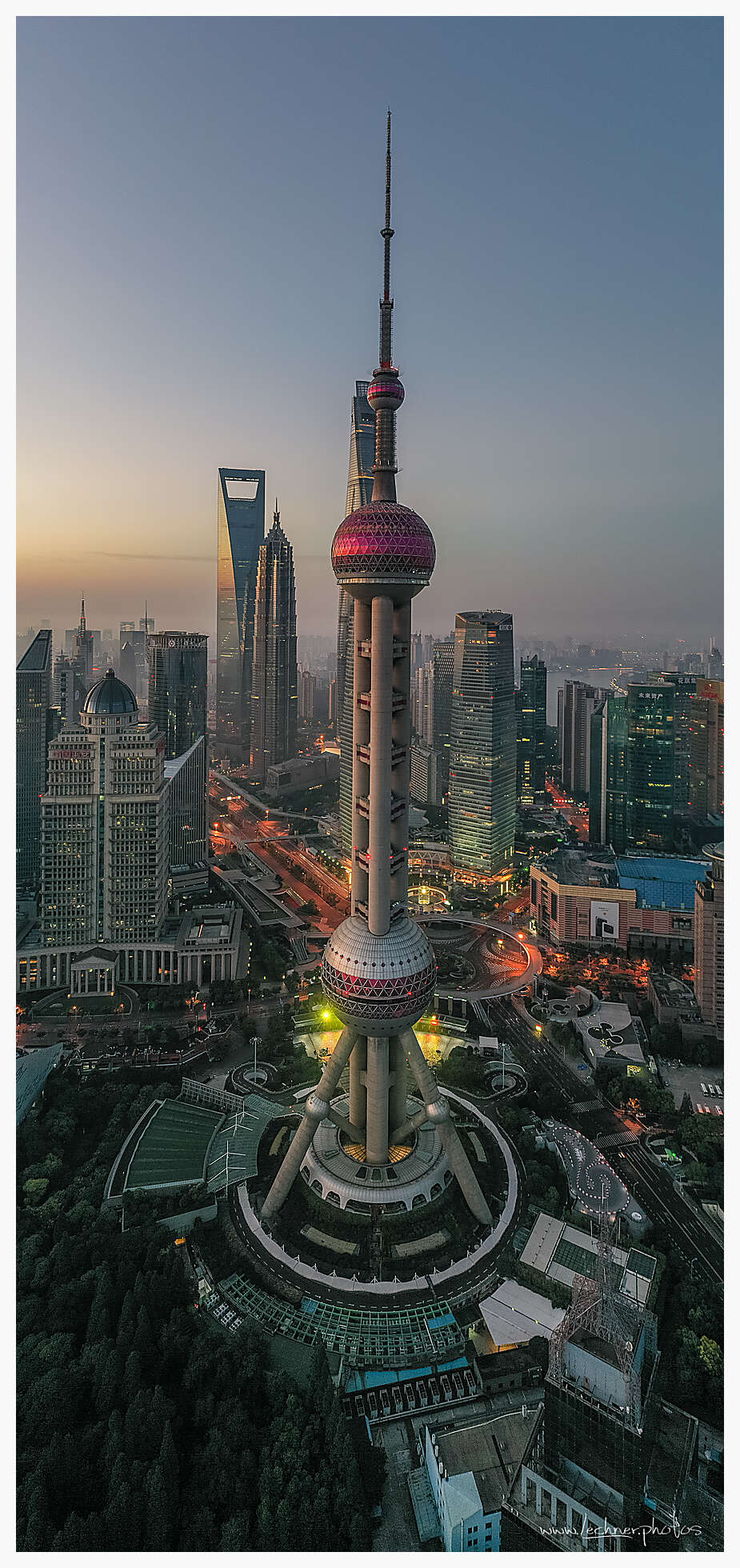 Pearl Tower sunrise