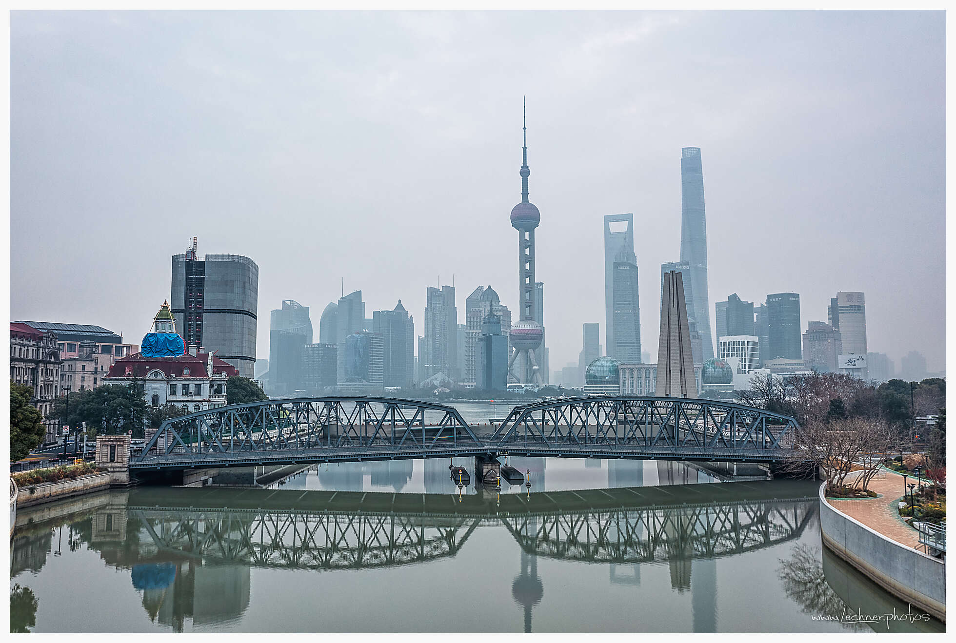 Garden Bridge Skyline View