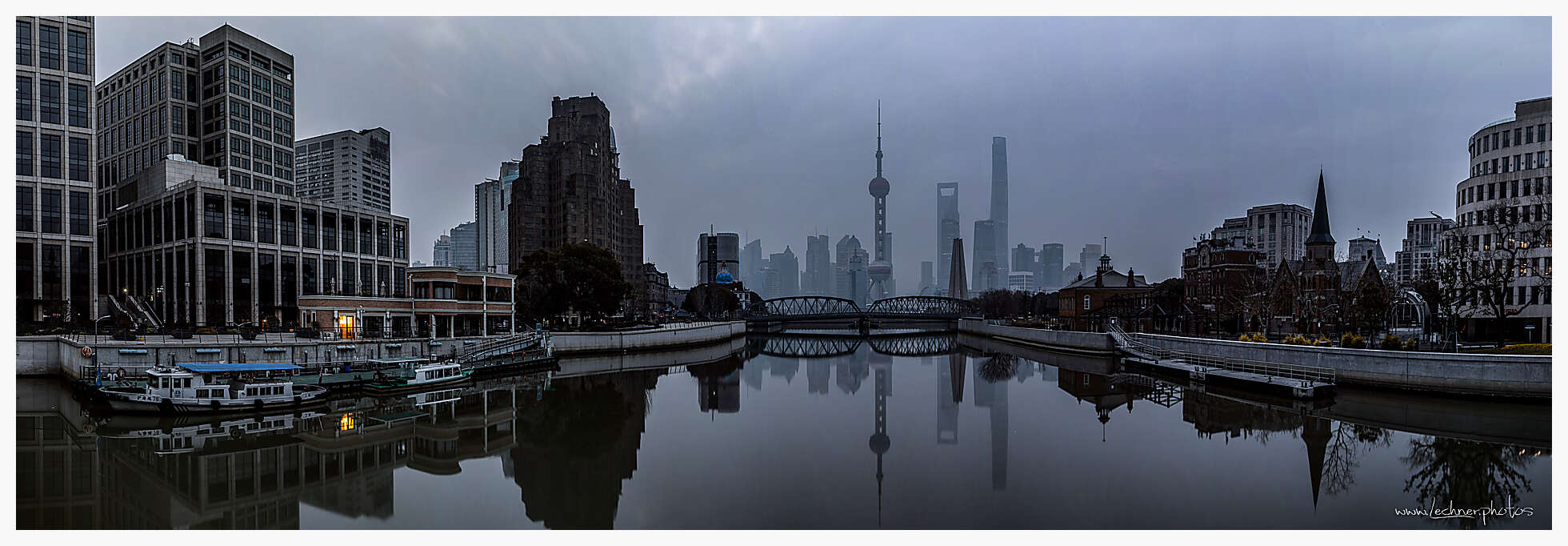 Garden Bridge Skyline View