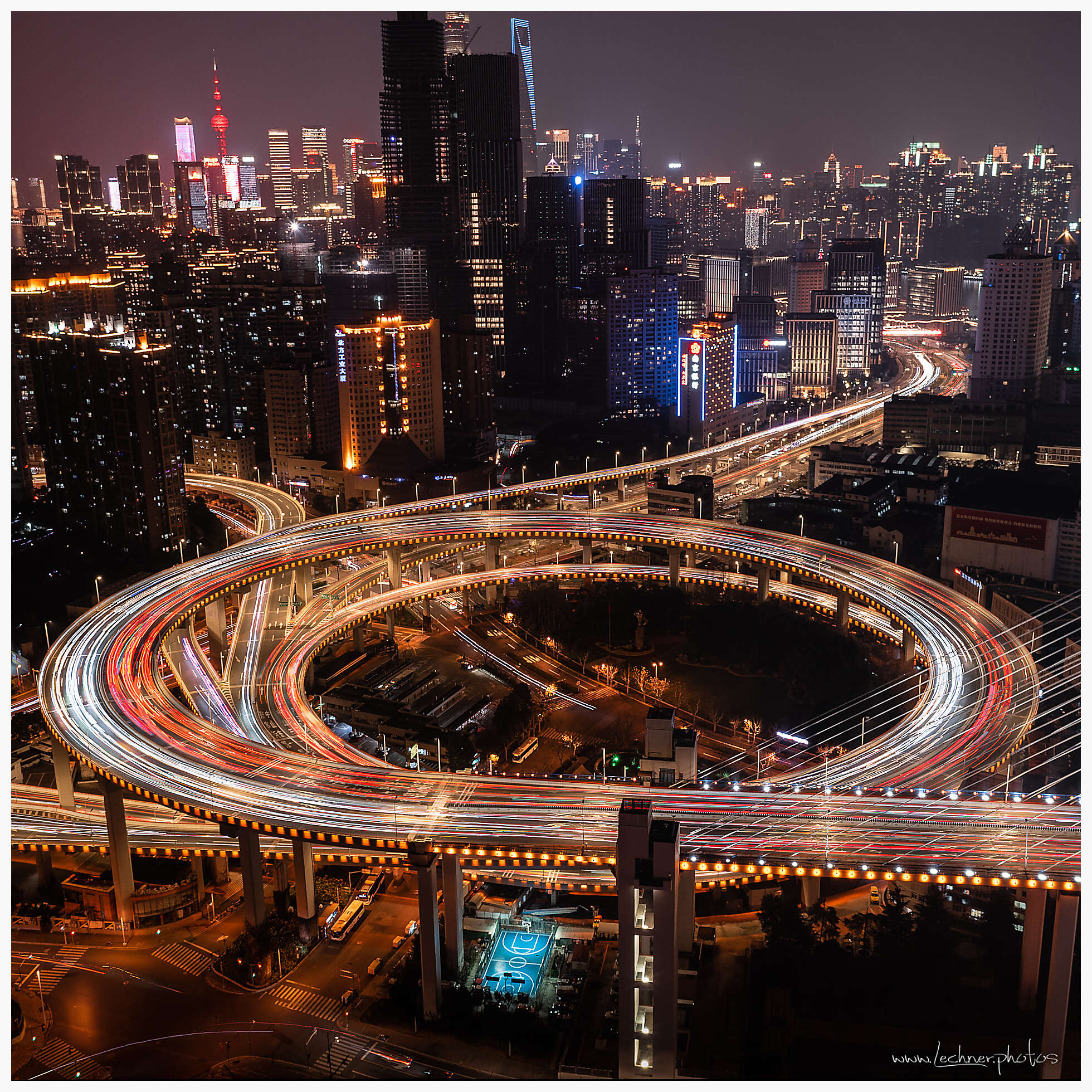 Nanpu Bridge Roundabout